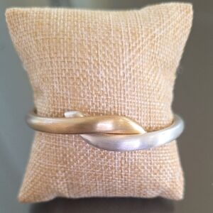 Park Lane Elegant Matte Gold and Silver Women's Bracelet